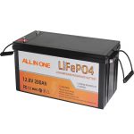Hot Sale 12v 200ah Deep Cycle Battery Pack Lifepo4 Batteri For Rv Solar Marine System
