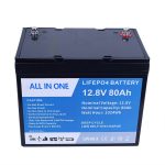 12,8V 80Ah oppladbart batteri Batteri Lithium Ion-batteri