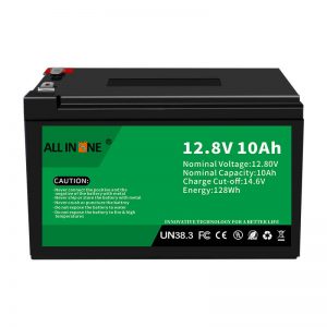 12.8V 10Ah LiFePO4 blysyre erstatning litium ion batteripakke 12V 10Ah