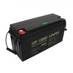 Dyp syklus oppladbart Lifepo4 batteri 12v 150Ah 200Ah 250Ah 300Ah