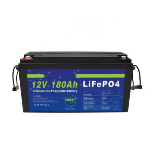 LiFePO4 litiumbatteri 12V 180Ah for lagringssystemer for solenergi for elektriske sykler
