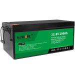 12,8V 200Ah LiFePO4 Pb syreutskiftning litiumionbatteripakke, 12V 200Ah