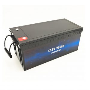 CE-godkjent 12v 200Ah LiFePO4 batteri for sol / bobil