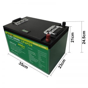 12V 280Ah 300Ah Lifepo4 batteri for golfbil
