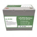 Fabrikk selger 12.8V60Ah plastbatteri i 2000 2000 sykluser lifepo4 batteri 12v for hjemmeenergi