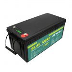 Oppladbart 24v180ah (LiFePO4) batteripakke for sollys