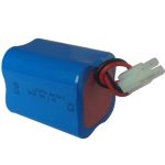 lifepo4 sollysbatteri 6.4v 6ah 2S2P bærbart