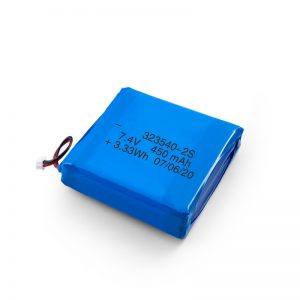 LiPO oppladbart batteri 323540 3,7 V 900 mAH / 7,4 V 450 mAH