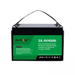 8,4V 40Ah litiumjernfosfatbatteri for VPP/SHS/marine/kjøretøy 36V 40Ah