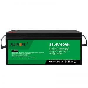 38,4V 60Ah litiumjernfosfatbatteri for VPP/SHS/marine/kjøretøy 36V 60Ah