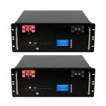 LifePO4-batteri 48V 100Ah litiumbatteri solcellelagring 48v oppladbar batteripakke