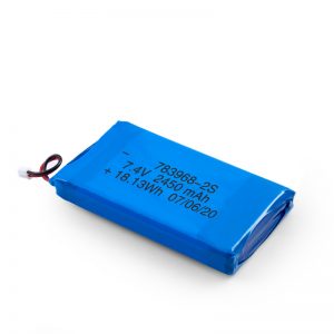 LiPO oppladbart batteri 783968 3.7V 4900mAH / 7.4V 2450mAH / 3.7V 2450mAH /
