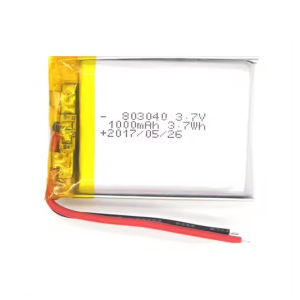 Lipo Battery 803040 3.7V 1000mAh 083040 with pcm and wire