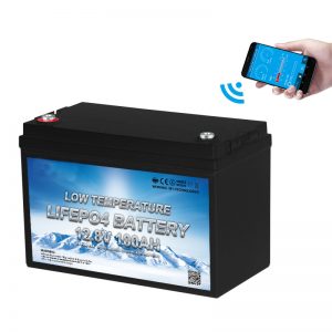 LiFePO4-batteri med lav temperatur 12V 100AH