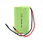 NiMH oppladbart batteri AA1500mAh 2.4V