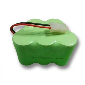 NiMH oppladbart batteri D9000mAH 6V