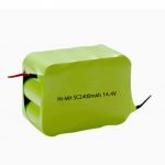 NiMH oppladbart batteri SC 2400mAH 14.4V